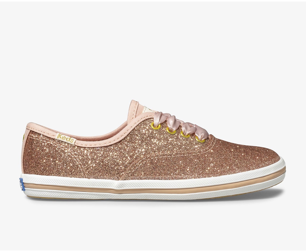 Tenis keds dorados new arrivals